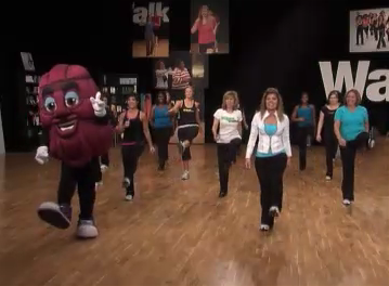 Walking exercise video